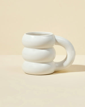 Ceramic Cloud Mug - White