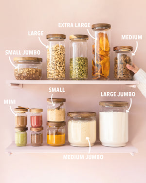 Large Glass Canister (1000ml)