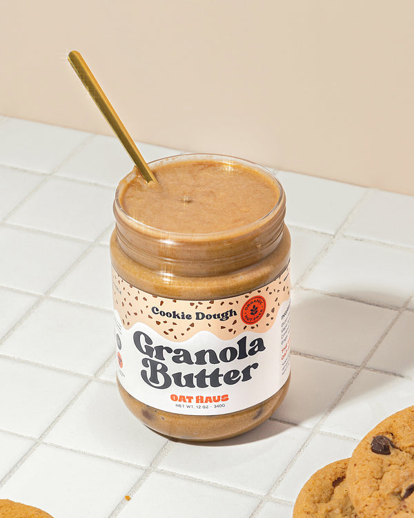 Oat Haus Organic Cookie Dough Granola Butter The Breakfast Pantry