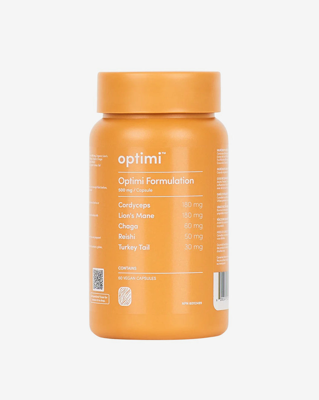Optimi Formulation Organic Mushroom Supplement
