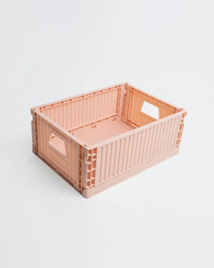 Medium Storage Crate - Blush