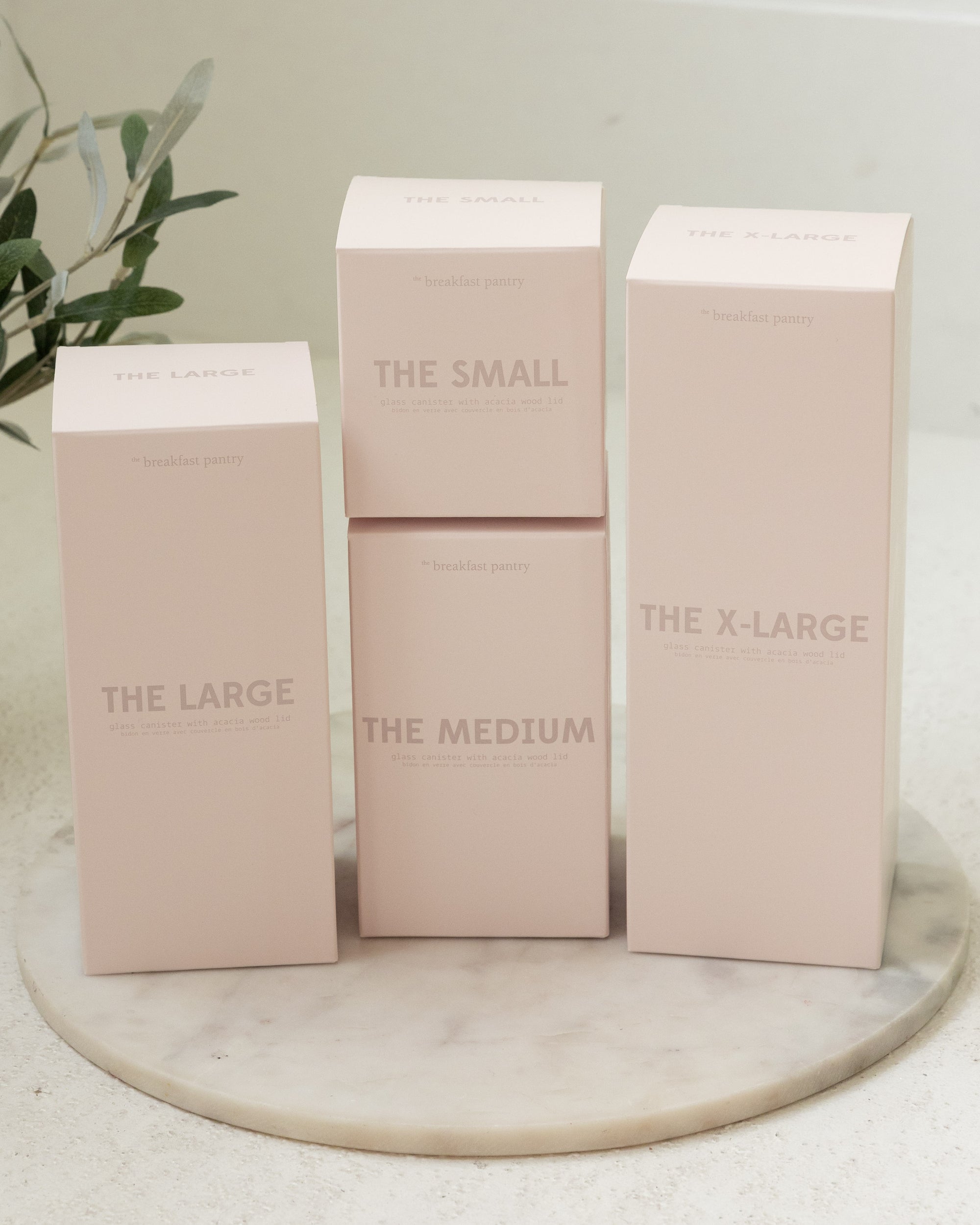 The Breakfast Pantry Large Glass Canister (1000ml) Lifestyle 3